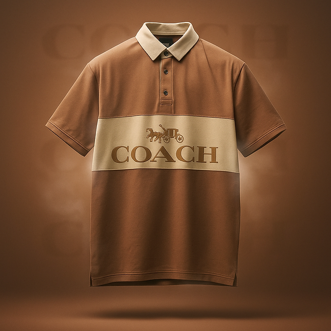 Coach Men’s Collared Polo T-Shirt