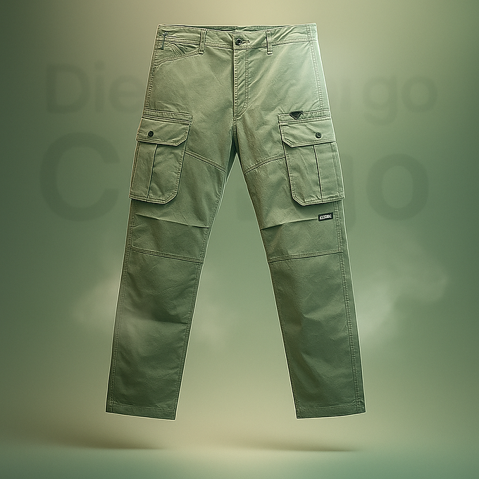 Diesel Men’s Cargo Pants – Urban Utility Style